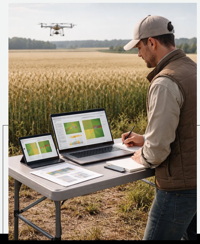 Система AI прогнозирования урожайности для точных агрономий в Элисте