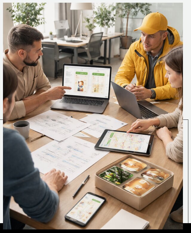 Разработка агрегатора доставки еды в Элисте от 15534 р., АвикейЭлс